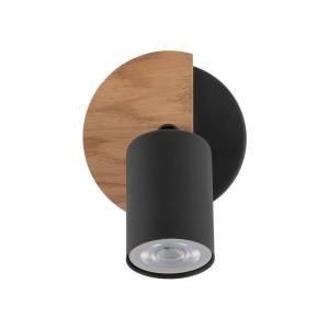 Lampa sufitowa COVER kolor czarny / jasne drewno na GU10 - 4673 TK Lighting
