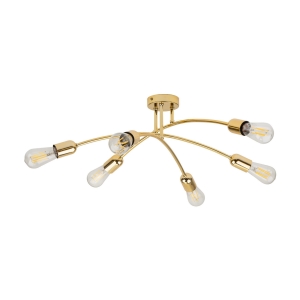 Lampa sufitowa HELIX kolor złoty na E27 - 4699 TK Lighting