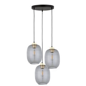 Lampa wisząca DELTA kolor czarny / złoty na E27 - 4840 TK Lighting