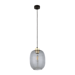 Lampa wisząca DELTA kolor czarny / złoty na E27 - 4839 TK Lighting