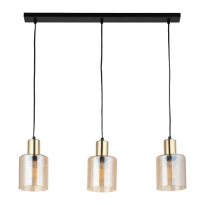 Lampa wisząca SIERRA kolor czarny / złoty na E27 - 6666 TK Lighting
