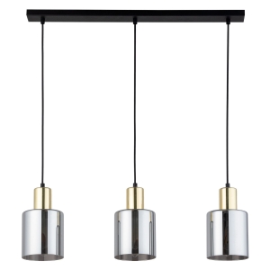 Lampa wisząca SIERRA kolor czarny / złoty na E27 - 6662 TK Lighting