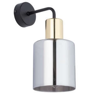 Kinkiet SIERRA kolor czarny / złoty na E27 - 6660 TK Lighting