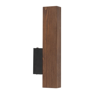Kinkiet TEO kolor orzech / czarny na LED - 6613 TK Lighting