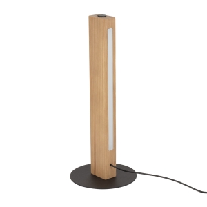 Lampka nocna TEO kolor naturalne drewno na LED 36W barwa ciepła - 1412 TK Lighting