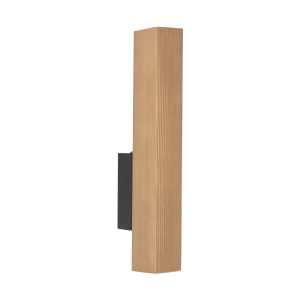 Kinkiet TEO kolor jasne drewno / czarny na LED - 6618 TK Lighting