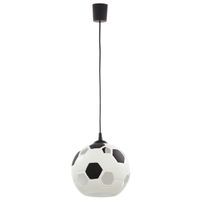 Lampa wisząca FOOTBALL kolor czarny na E27 - 6147 TK Lighting