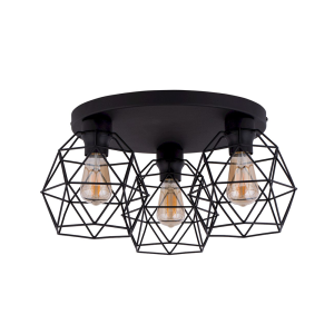 Lampa sufitowa GALAXY kolor czarny na E27 - 3189 TK Lighting