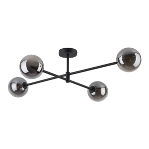 Lampa sufitowa SARIUS kolor czarny / grafit lustrzany  na G9 - 6235 TK Lighting