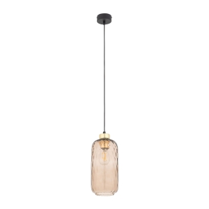 Lampa wisząca PESCARA kolor czarny / złoty na E27 - 4575 TK Lighting