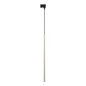 Lampa wisząca na szynę (rurka) 1 fazowa TRACER kolor czarny / złoty na G9 - 5750 TK Lighting