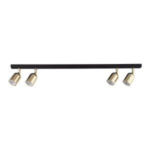 Lampa sufitowa TOP kolor czarny / złoty na GU10 - 5619 TK Lighting
