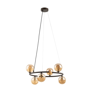 Lampa wisząca ANABELLE kolor brązowy na G9 - 6571 TK Lighting