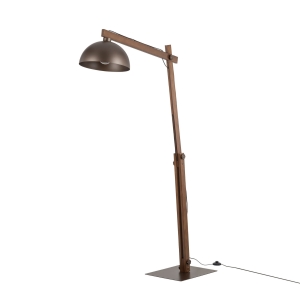Lampa podłogowa OSLO kolor orzech na E27 - 6319 TK Lighting