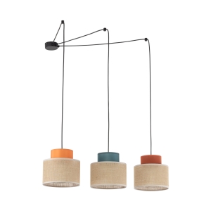 Lampa wisząca DUO kolor czarny na E27 - 3140 TK Lighting