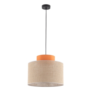 Lampa wisząca DUO kolor czarny na E27 - 3227 TK Lighting