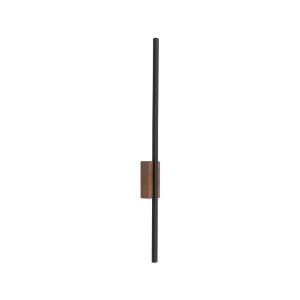 Lampa ścienna Kinkiet FLASH kolor czarny / orzech na LED - 6625 TK Lighting