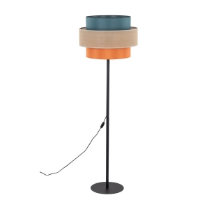 Lampa podłogowa TRIO kolor czarny na E27 - 6452 TK Lighting