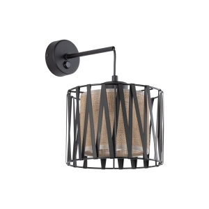 Kinkiet HARMONY kolor czarny na E27 - 5950 TK Lighting