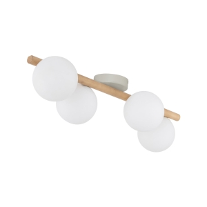 Lampa sufitowa ESTERA kolor sosna / biały na G9 - 5769 TK Lighting
