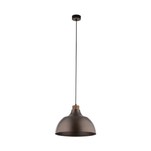 Lampa wisząca CAP kolor brązowy / sosna na E27 - 6926 TK Lighting