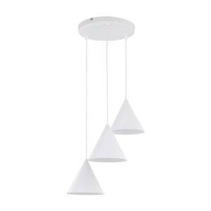 Lampa wisząca CONO kolor biały na E27 - 10012 TK Lighting