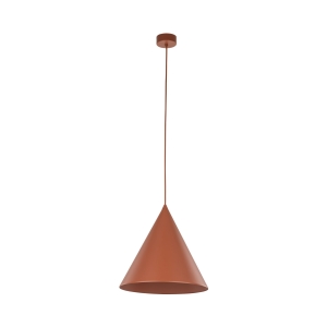 Lampa wisząca CONO kolor czerwony na E27 - 10065 TK Lighting