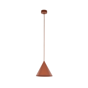 Lampa wisząca CONO kolor czerwony na E27 - 10076 TK Lighting