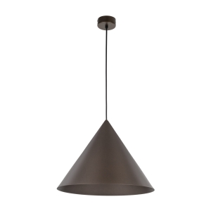 Lampa wisząca CONO kolor brązowy na E27 - 10062 TK Lighting