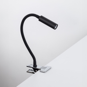 Z mocowaniem Lampka nocna LAGOS kolor czarny / chromowany na G9 - 16025 TK Lighting
