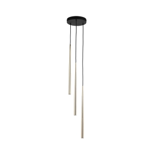 Lampa wisząca PIANO kolor czarny / złoty na G9 - 10117 TK Lighting