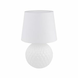 Lampka nocna SANTANA kolor biały na E27 - 16046 TK Lighting