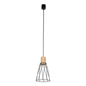Lampa wisząca MODESTO kolor czarny / sosna na GU10 - 10155 TK Lighting
