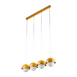 Lampa wisząca BONO kolor ochra na G9 - 10267 TK Lighting