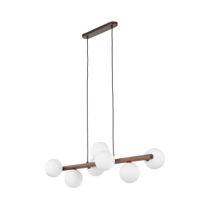 Lampa wisząca ESTERA kolor orzech na G9 - 10272 TK Lighting