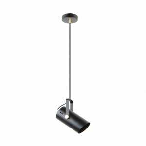 A8165-1 RESI LAMPA WISZĄCA CZARNY MAT-ZŁOTO/MATT BLACK-GOLD Zuma Line