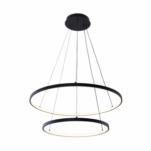 18140BK-2 BRENO LAMPA WISZĄCA CZARNA/BLACK Zuma Line