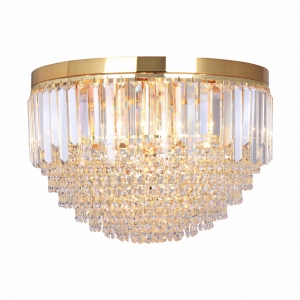 FC19003/7 CHARLOTTE LAMPA SUFITOWA ZŁOTA/GOLD Zuma Line