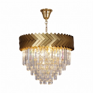 23910/9 LYON LAMPA WISZĄCA ZŁOTA/GOLD Zuma Line