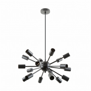 A8181-18-MBK MANDI LAMPA WISZĄCA CZARNY MAT/MATT BLACK Zuma Line