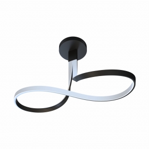 MX9932-1-3BD VISO LAMPA SUFITOWA CZARNA/BLACK Zuma Line