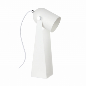 A2056-MWH ARIES LAMPA BIURKOWA BIAŁY MAT+CHROM/MATT WHITE+CHROM Zuma Line