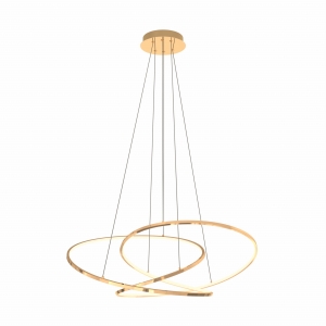MD7360-1A-3GT CHOLET LAMPA WISZĄCA ZŁOTA/GOLD Zuma Line