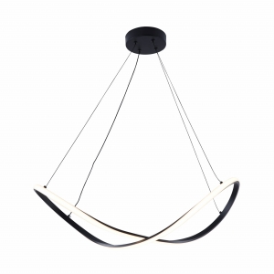 19600P-BK ERDA LAMPA WISZĄCA CZARNA/BLACK Zuma Line