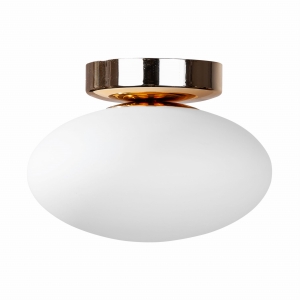 Zuma Line OMI Lampa sufitowa plafon kolor złoty metal/szkło, G9 IP20 - 1187