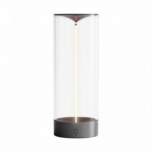 Zuma Line ESTERNO Lampa stołowa kolor szary/przezroczysty plastik, LED 100Lm 2700K IP44 – 1002