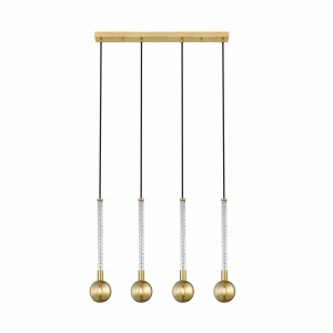 P0583-04A-2GHF MIDA LAMPA WISZĄCA ZŁOTA/GOLD Zuma Line