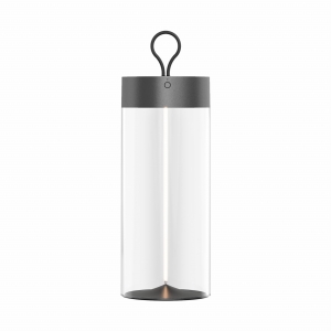Zuma Line ESTERNO Lampa stołowa kolor szary/przezroczysty plastik, LED 100Lm 2700K IP44 – 1003
