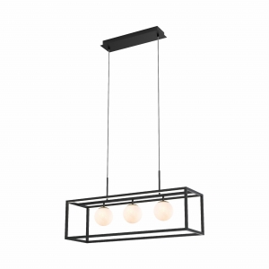 MD3115-3-3BT PIRO LAMPA WISZĄCA CZARNA/BLACK Zuma Line