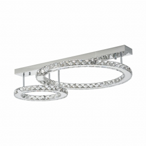 MX3713-2-3CT GIRONA LAMPA SUFITOWA CHROM/CHROME Zuma Line